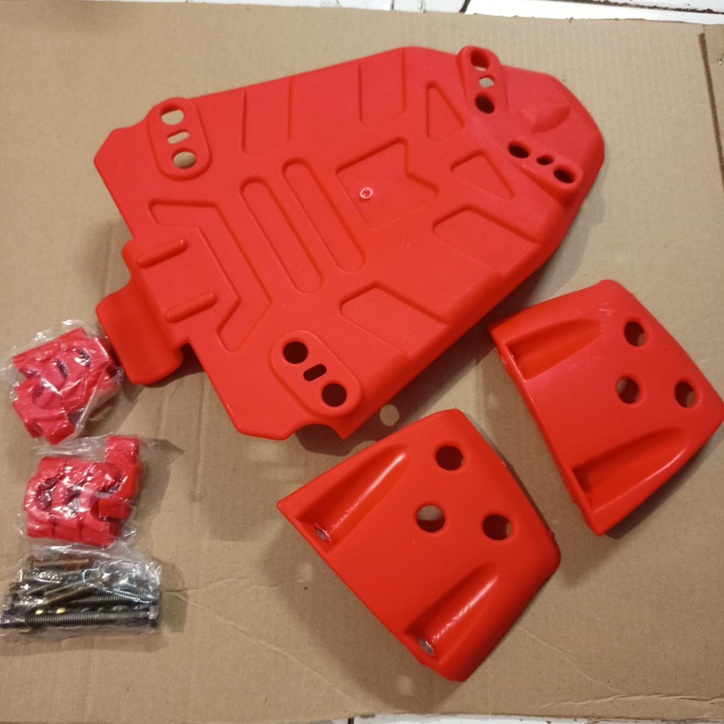 ENGINE GUARD COVER TUTUP MESIN BAWAH KLX 150 XL D-TRACKER MODEL GORDON