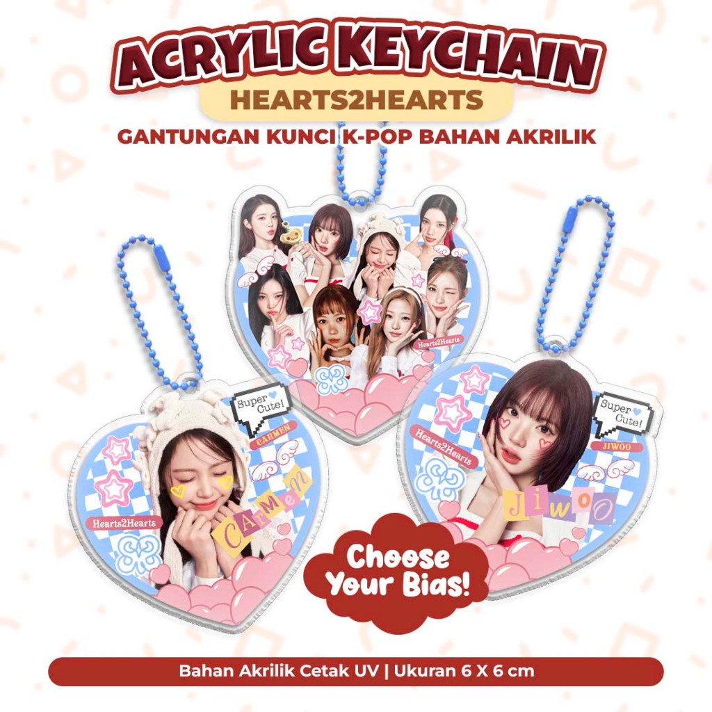GANTUNGAN KUNCI H2H - GANCI H2H CARMEN KEYCHAIN