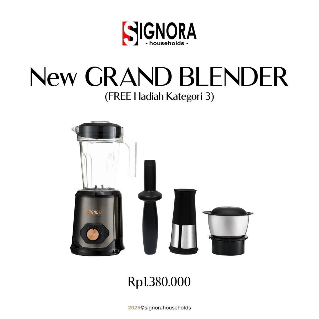 BLENDER SIGNORA / GRAND BLENDER/ Penghalus bumbu