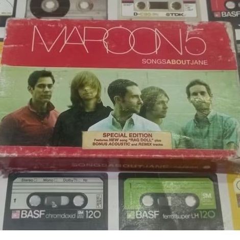 kaset pita maroon five song about jane