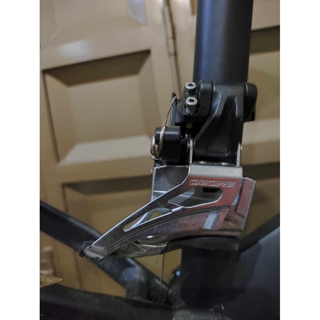 FD shimano Deore M618 japan 2/ 3speed tarikan atas bawah original shimano