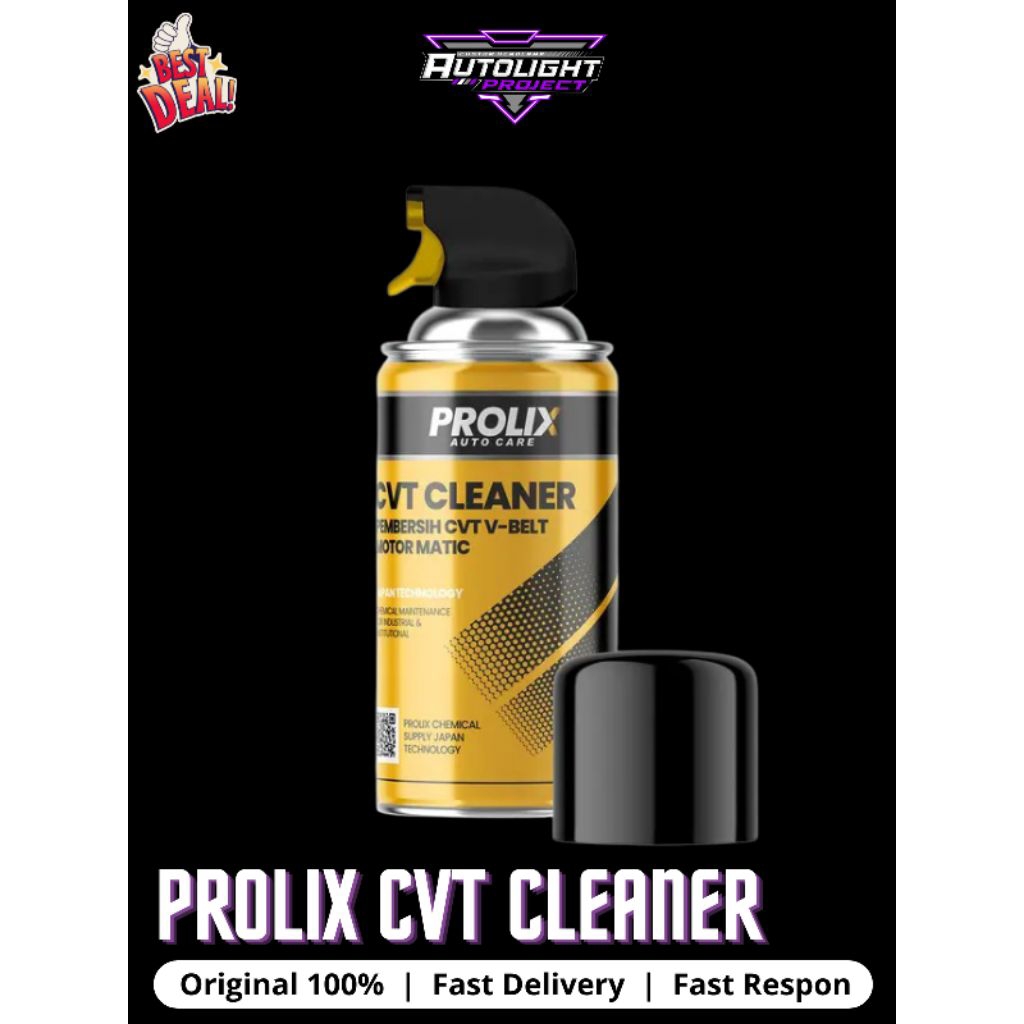 Pembersih CVT Motor Matic Prolix CVT Cleaner - 225ml Pembersih Residu dan Kotoran