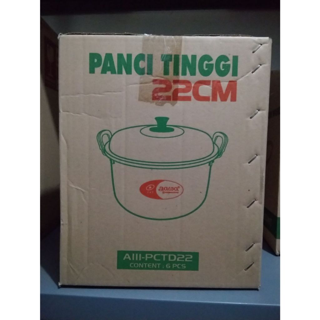 Panci 22 Cm Tinggi TD Aluminium Jawa Maspion