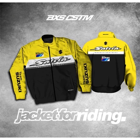 JAKET MOTOR TEAM SUZUKI RIDERS FOR RIDING SUNMORI TOURING CUSTOM