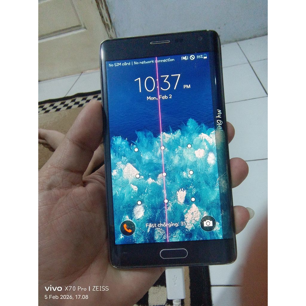 Samsung Galaxy Note Edge Minus Bergaris