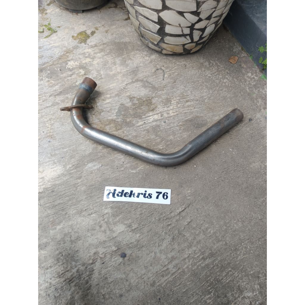 Leher knalpot megapro tiger cb/gl verza inlet 38mm