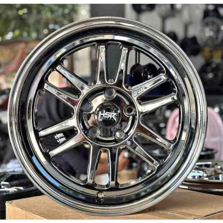 PELEK MOBIL RING 17 LEBAR 8.5 | VELG MOBIL TERIOS/CRV/INNOVA REBORN ,ZENIX DLL HSR R17 BLY01 BLACK C