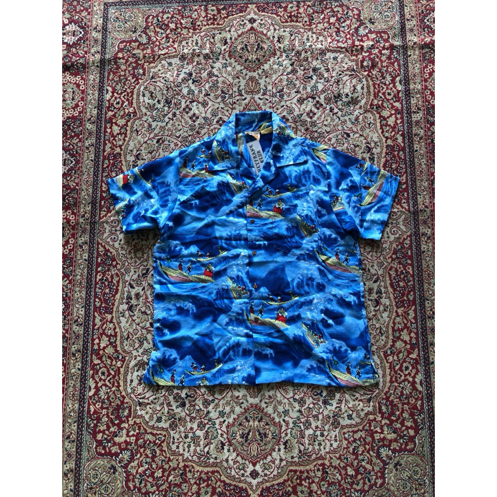 Kemeja The garment piece disney hawaiian shirt Vintage Hawaiian Vintage disney HI107