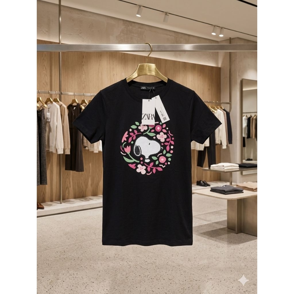 ORIGINAL DRESS ANAK SNOOPY BY ZARA