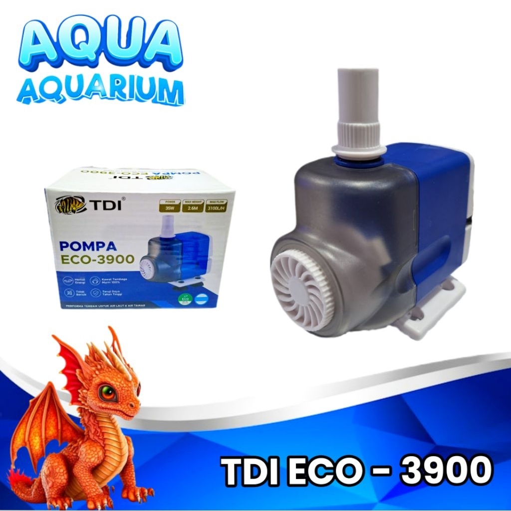 POMPA AQUARIUM / KOLAM TDI ECO 3900 WATER PUMP