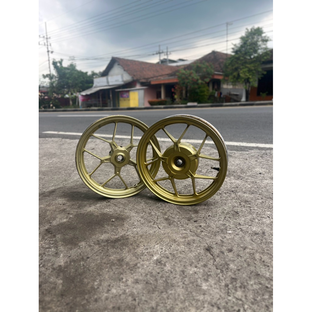 Velg Vario 125/150 old bekas copotan original layak pakai