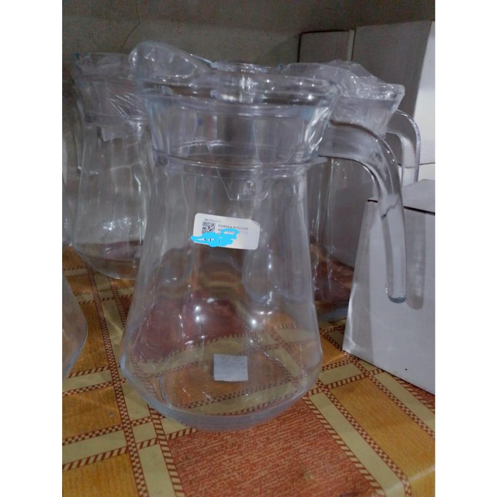 Formia Glass Pitcher Jug Amsterdam 1.3 L 1300 ml Teko Kaca