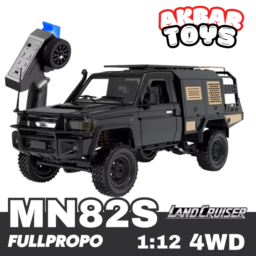 Mobil RC Remote Control Offroad Land Rover MN82S Full Propo 4WD 1:12