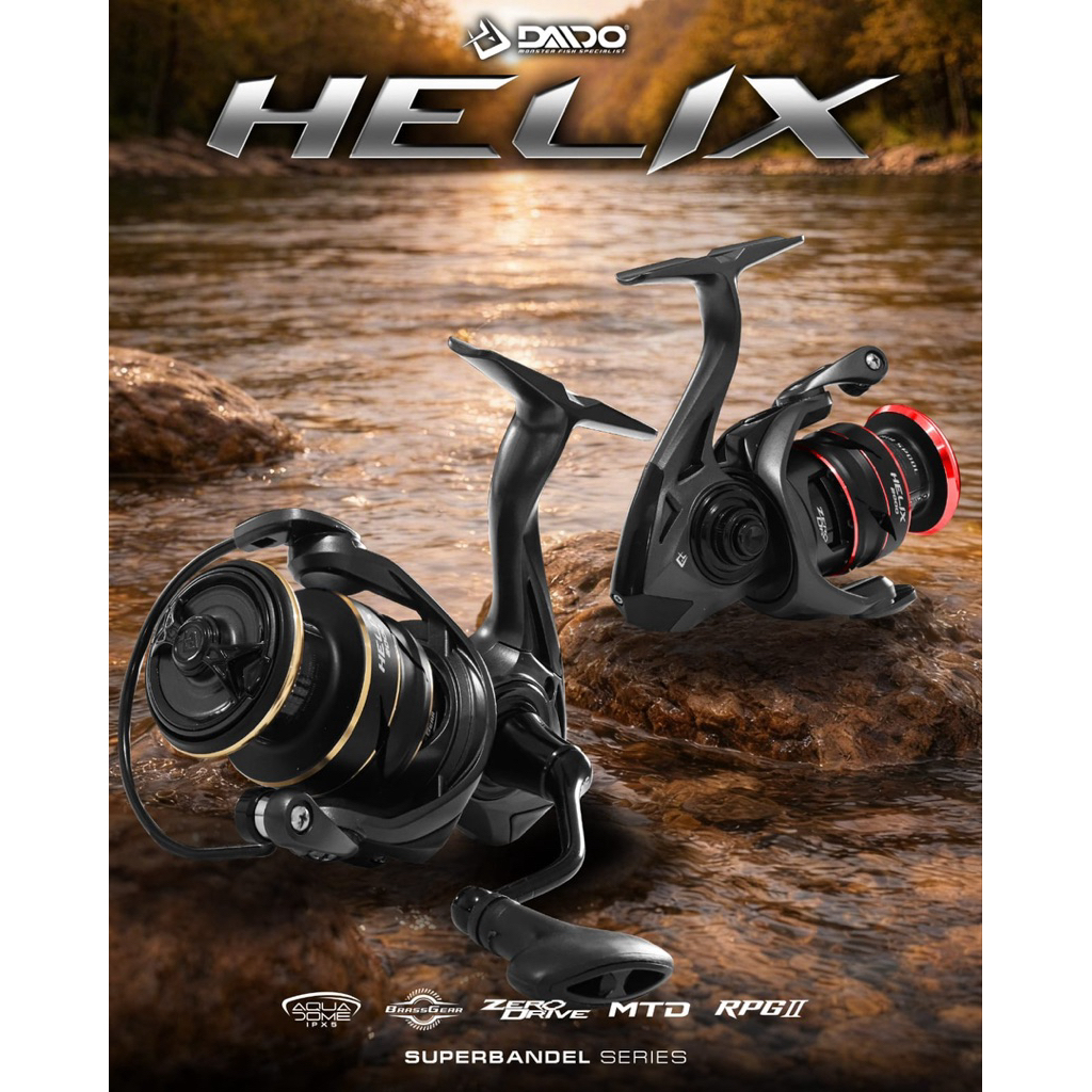 REEL PANCINGAN DAIDO HELIX 3000