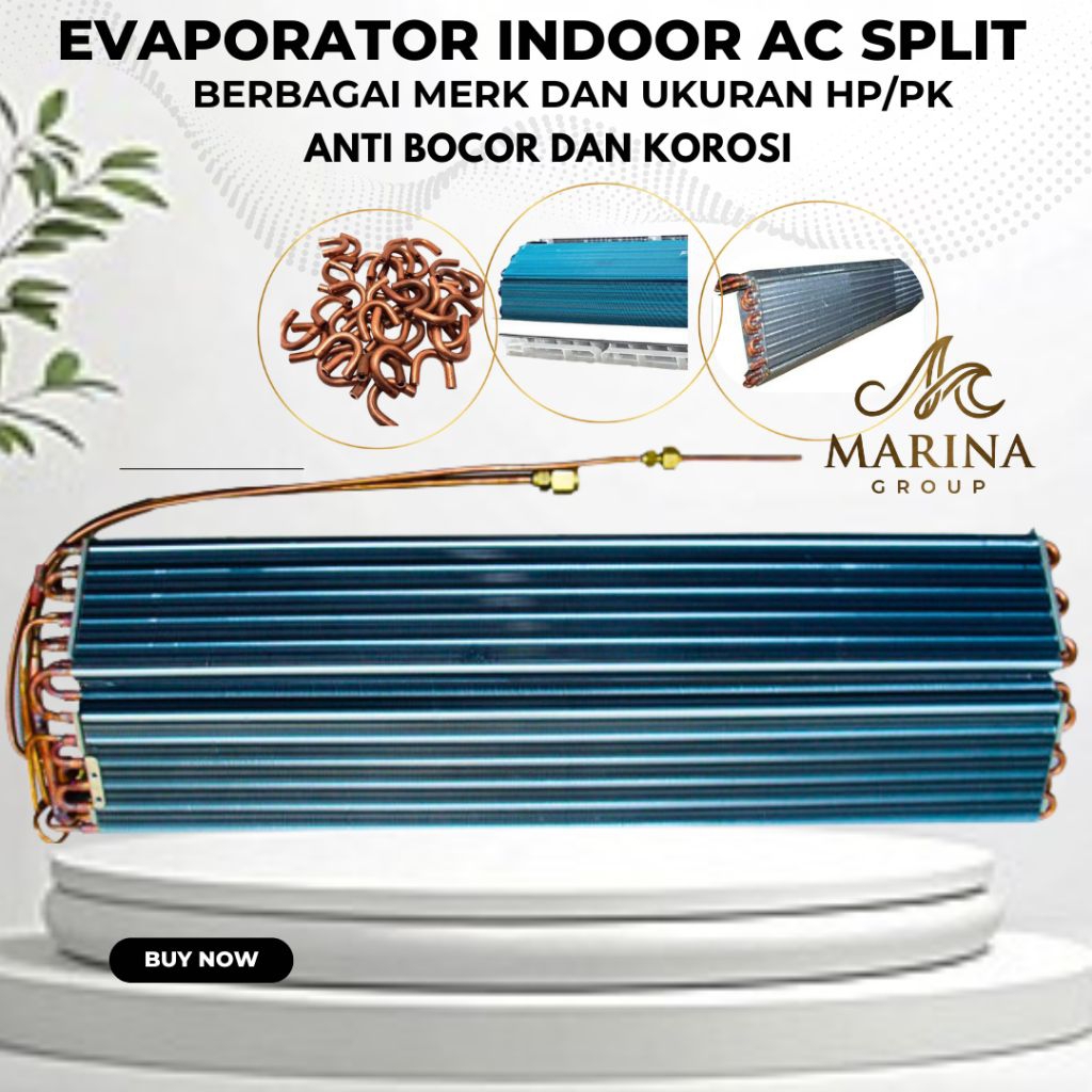 Evaporator Indoor AC Split Berbagai Macam Merk dan Ukuran (Panasonic, LG, Daikin, Samsung, Sharp)