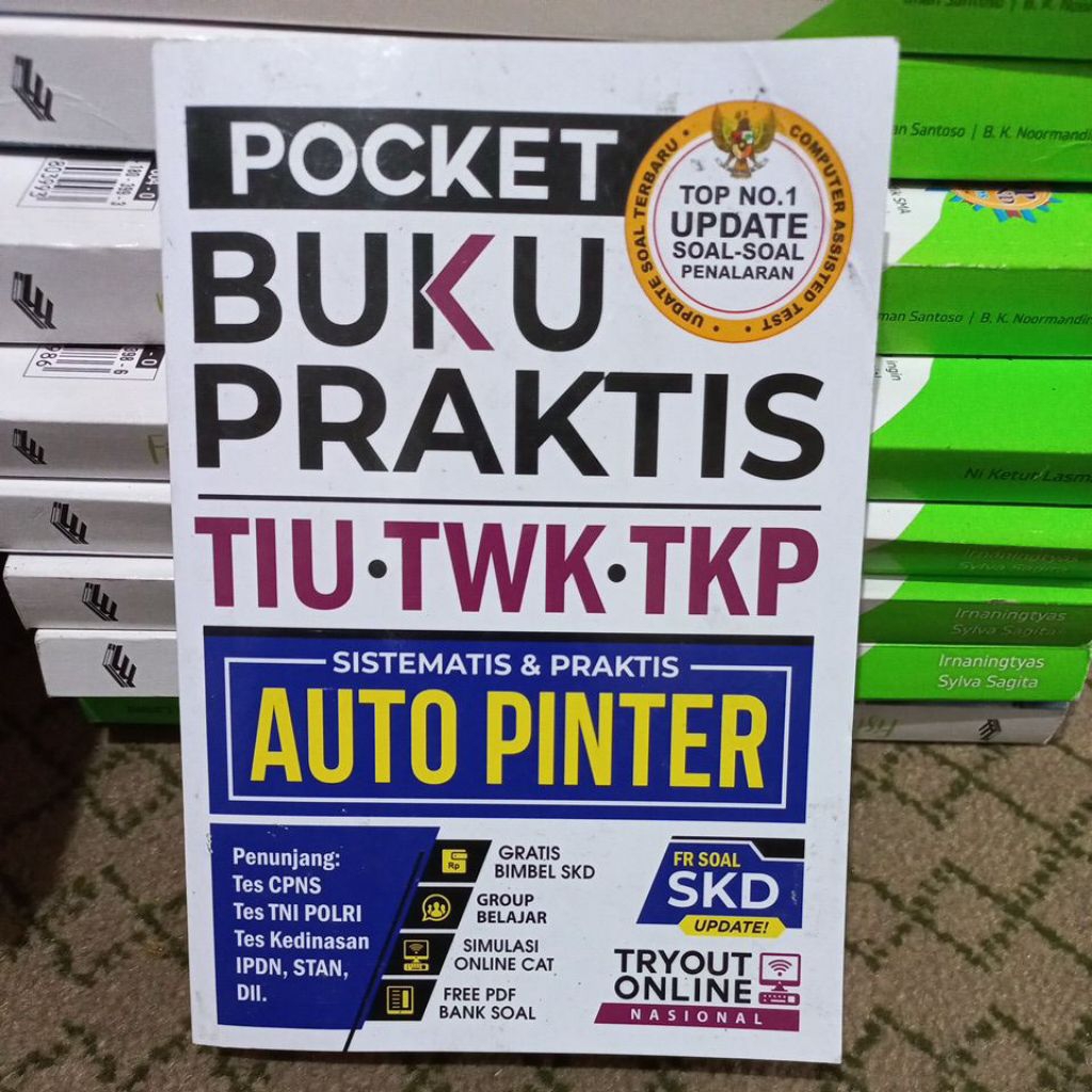 POCKET BUKU PRAKTIS TIU, TWK DAN TKP