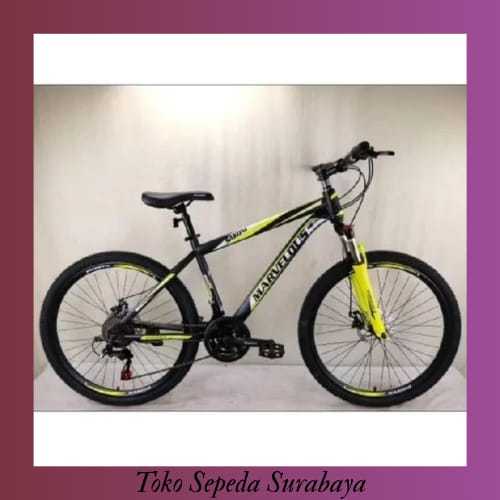 SEPEDA GUNUNG ANAK DEWASA 24 26 MTB SAKONI MARVELOUS FL 21 SPEED