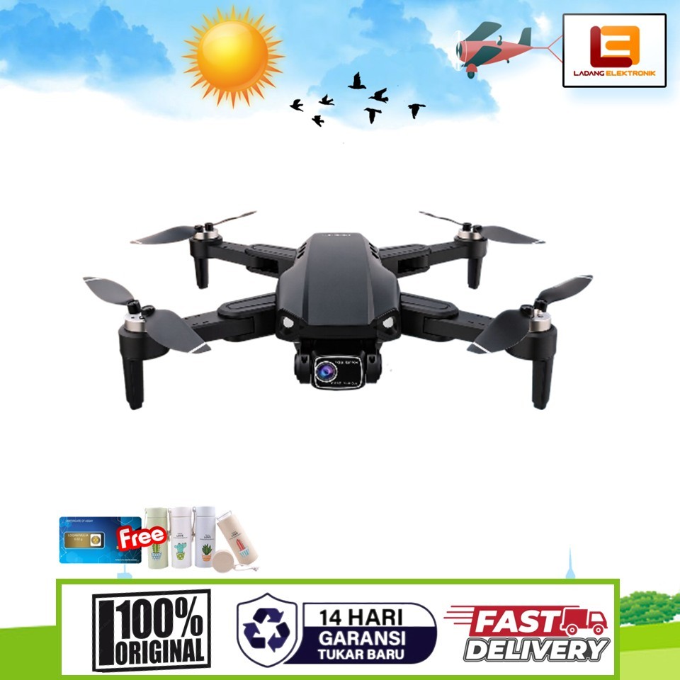 LYZRC Drone 4K HD ESC GPS 5G Transmission Obstacle Avoidance 2200mAh - L900 PRO - Black
