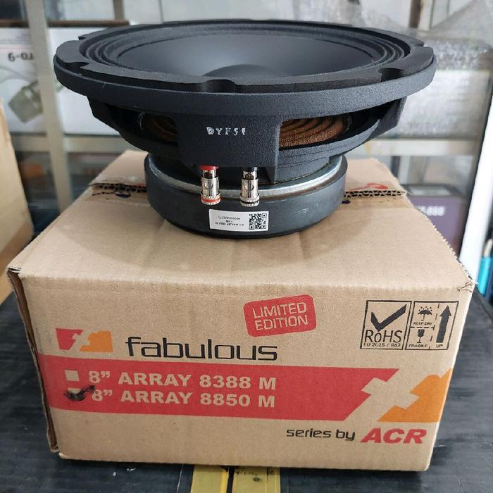 speaker ACR 8 inch array ACR Fabulous 8850 M ACR 8850M original limited edition ORIGINAL SINAR BAJA