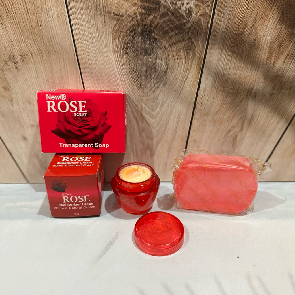 BPOM - ( Paket ) Cream Rose & Sabun Rose