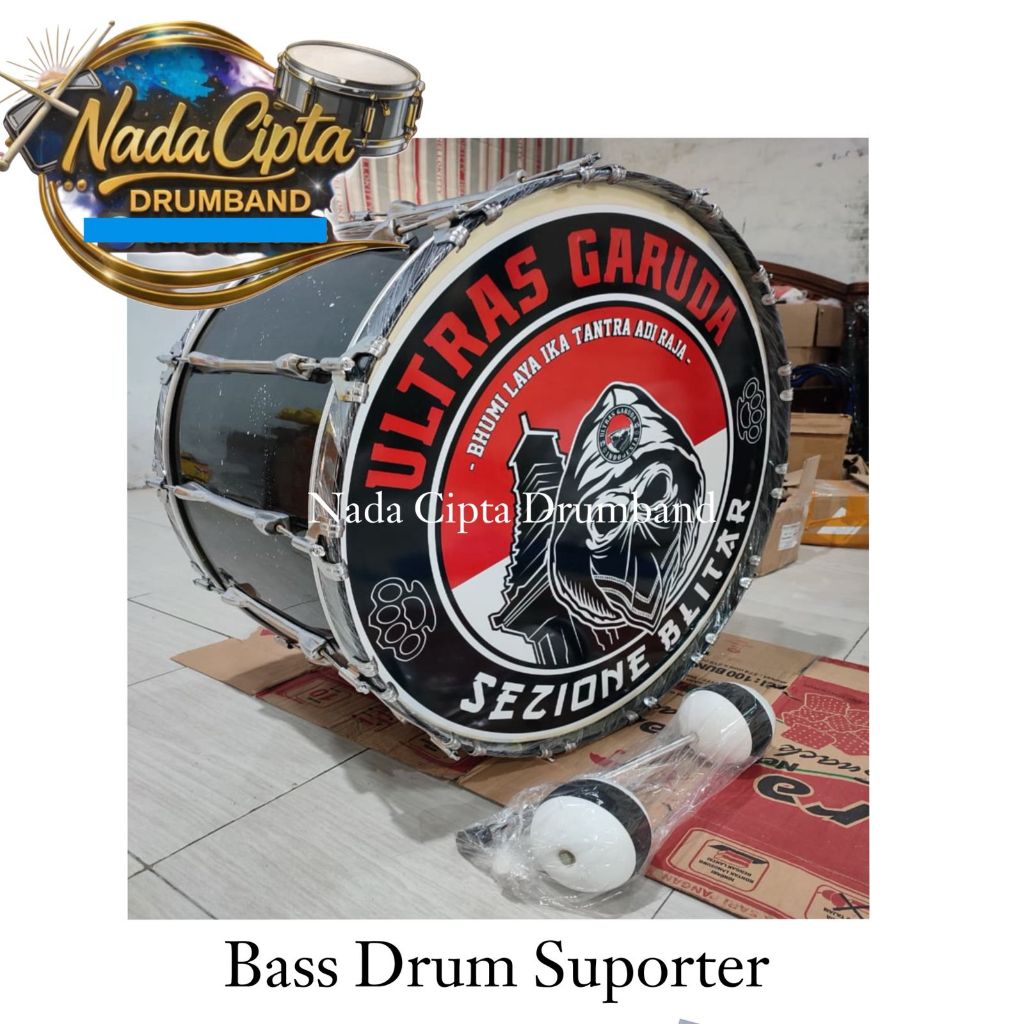 Bass Drum dan Snare Drum  Suporter Jumbo Terbaik