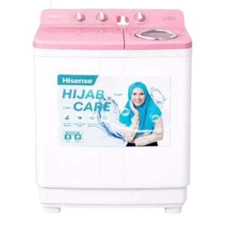 Mesin Cuci 2 Tabung HISENSE WS80K10 Kapasitas 8 Kg