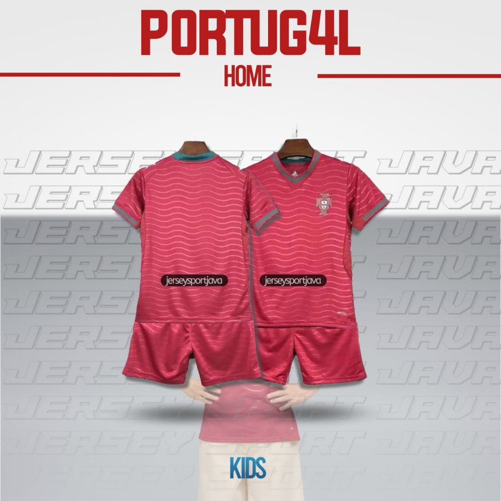 ( BISA COD ) JERSEY KIDS NEGARA PILDUN 2026 / JERSEY BAJU BOLA KIDS PORTUGAL HOME NEW SEASON