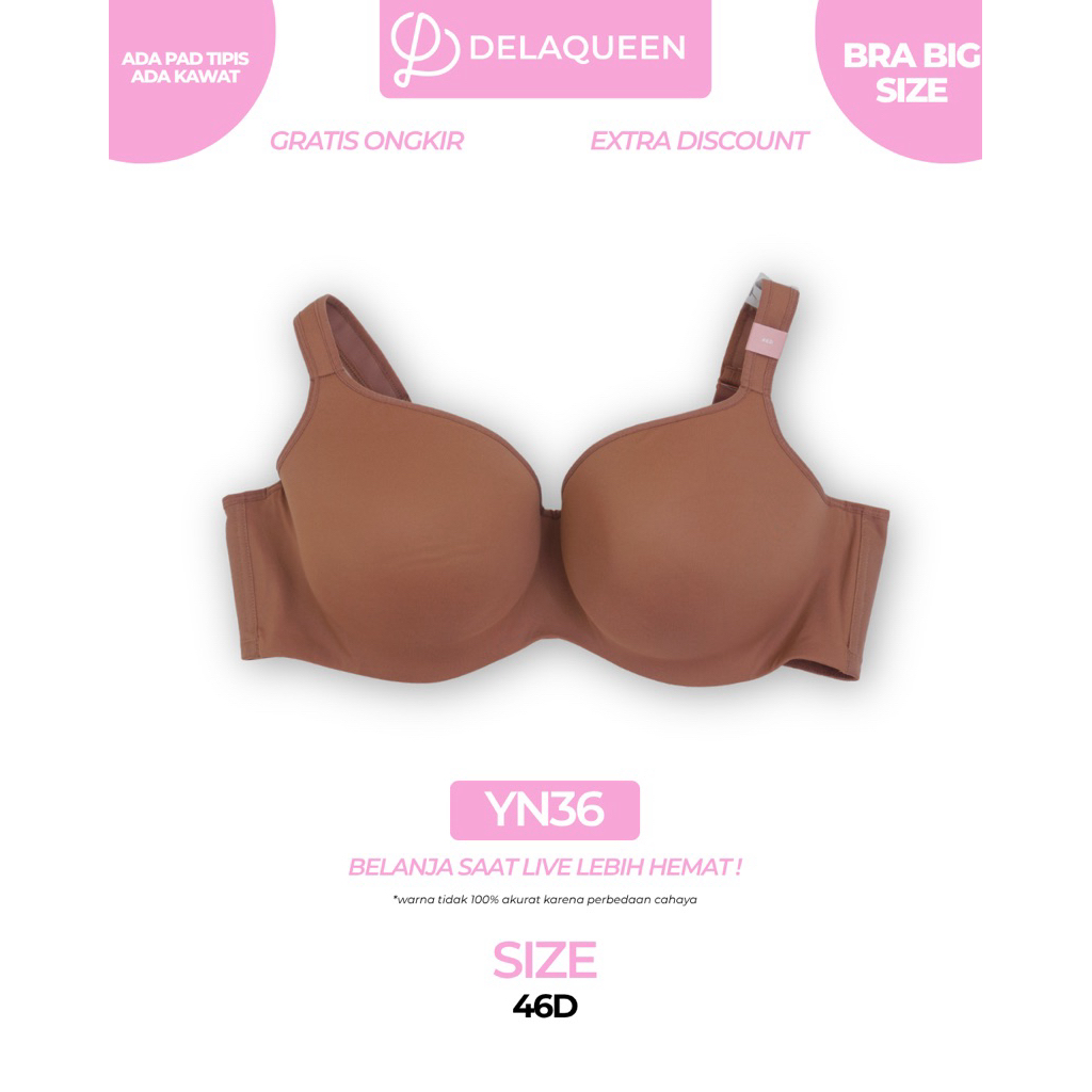 Delaqueen | Bra Big Size Bra Jumbo 46D YN36
