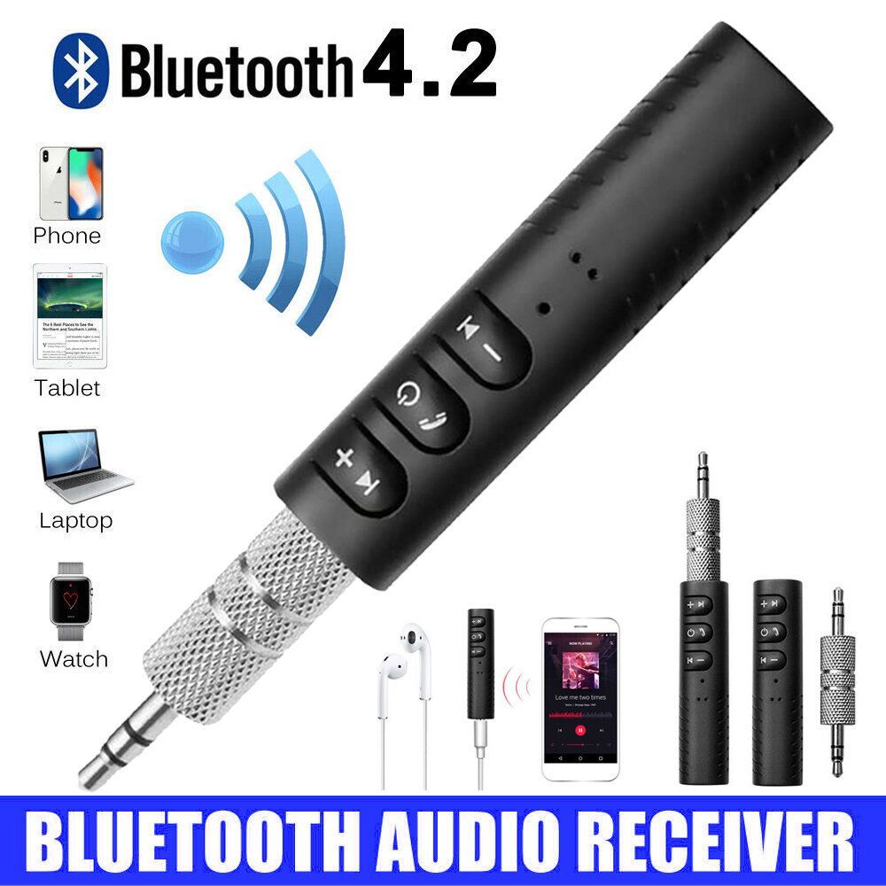 Bluetooth Audio Jack 3.5mm Receiver Hands Free Jack 3.5mm Bluetooth Audio Untuk Mobil Dan Speaker Ak