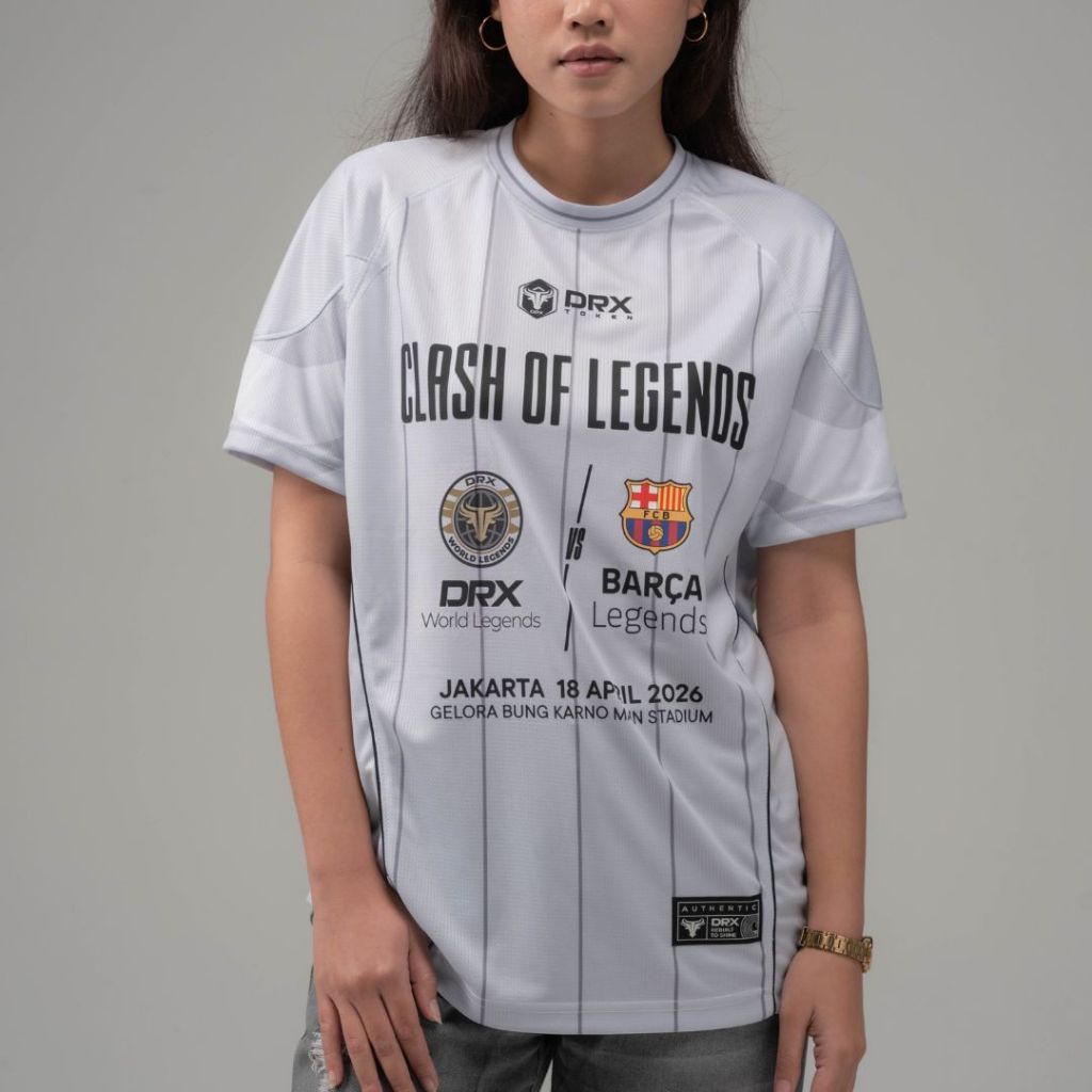DRX Wear - Clash of Legends Jakarta Official Jersey - Gray