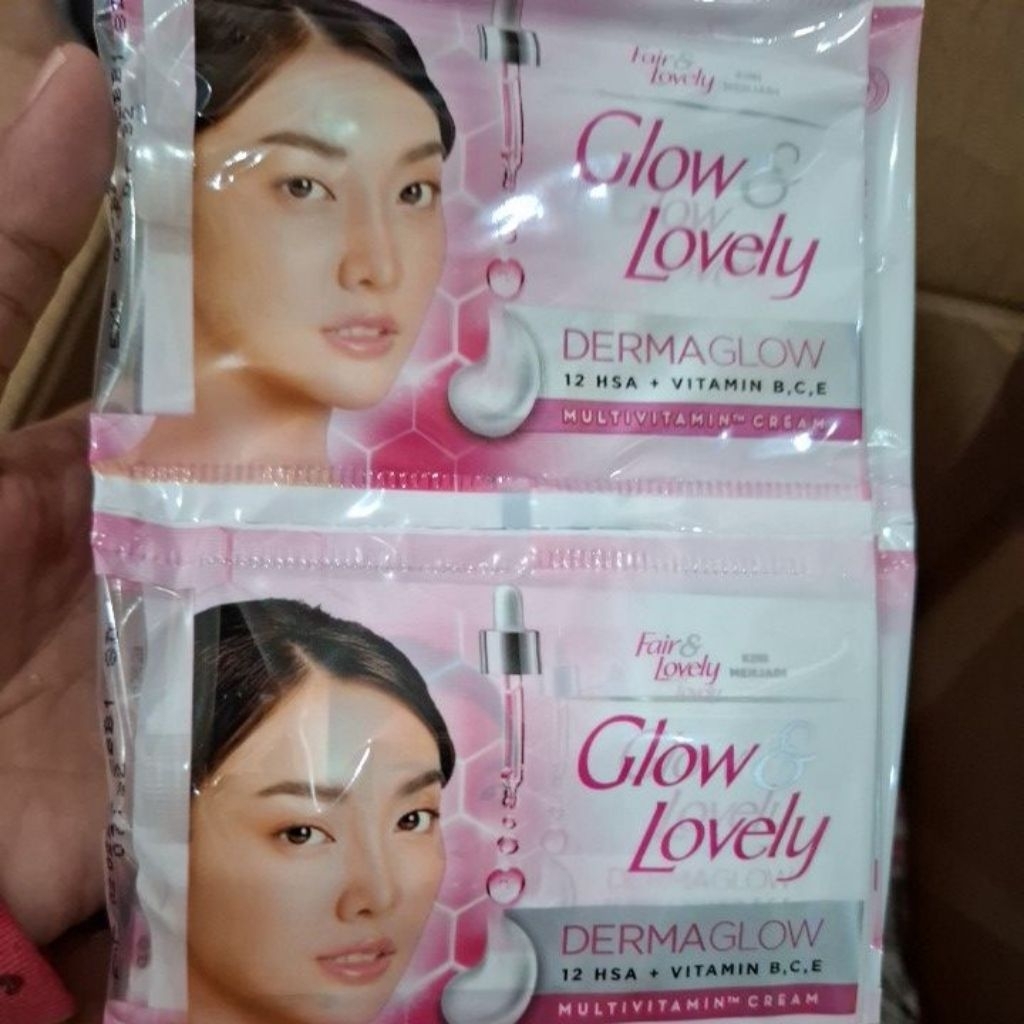 FAIR & LOVELY (GLOW & LOVELY) Krim sachet eceran murah