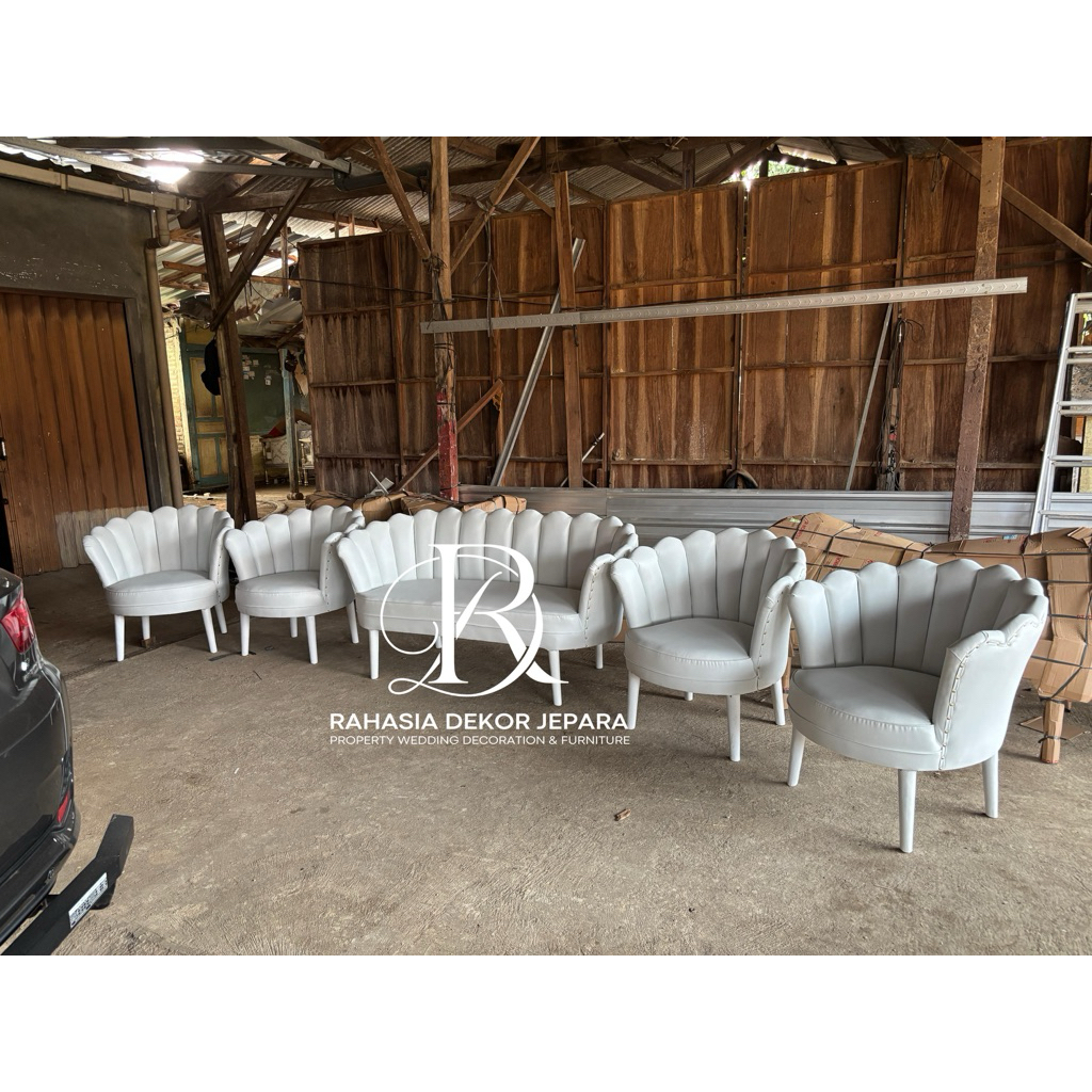 SET SOFA PELAMINAN KERANG