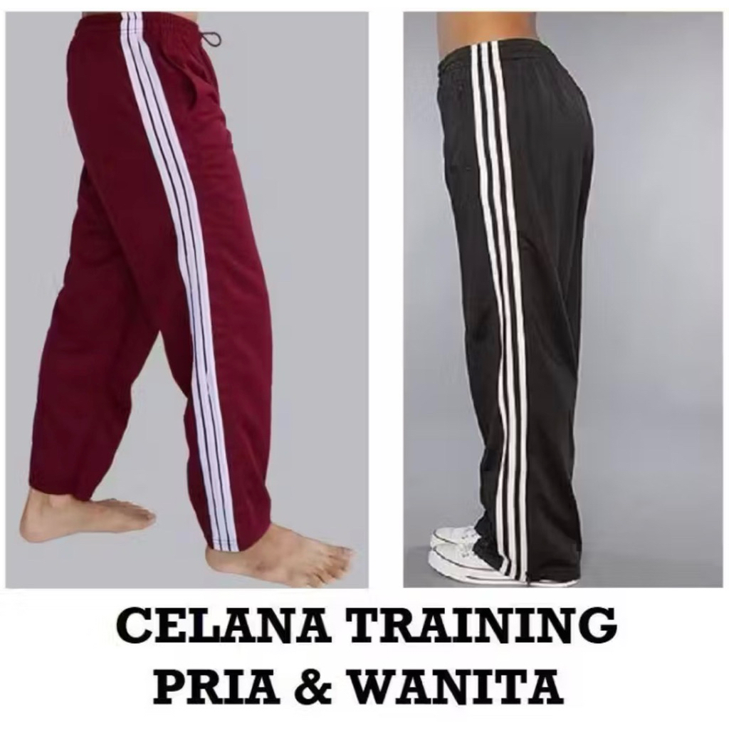 Celana Trening Dewasa Pria Wanita // Celana Kolor Olah Raga // Celana Panjang Olah Raga