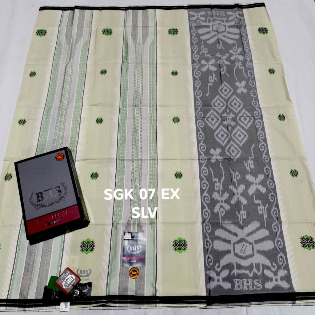 Sarung BHS Excellent SKT Motif TUR SKP SGS SGK SGB SCT SCA Mix Silver