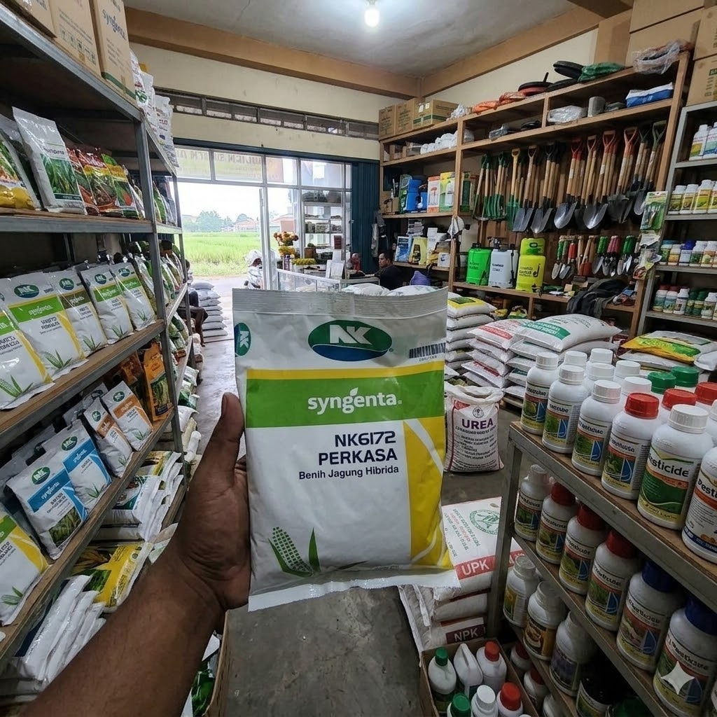 NK 6172 PERKASA Benih Jagung Hibrida 1 kg / Benih Jagung Perkasa