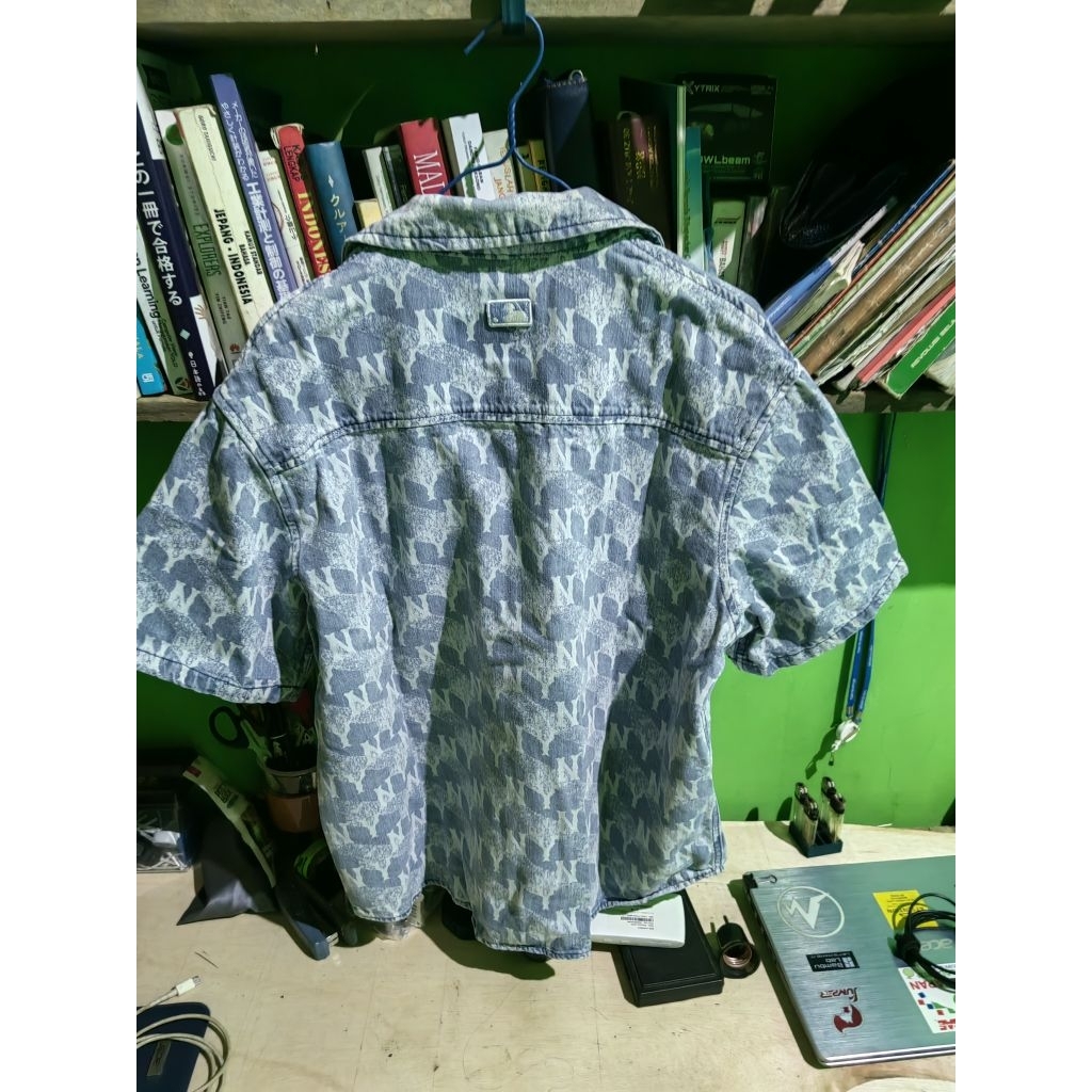 baju kemeja MLB baseball