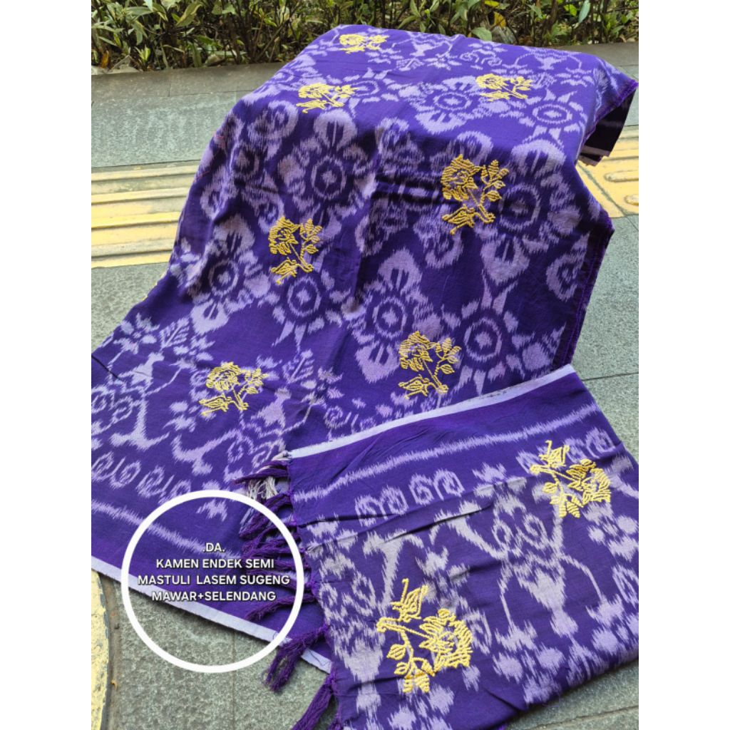 Kamen Endek Semi Mastuli Lasem Sugeng Sidemen