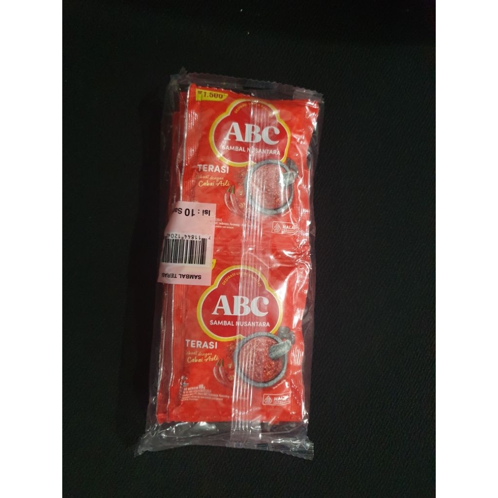 sambal terasi abc sachet renceng