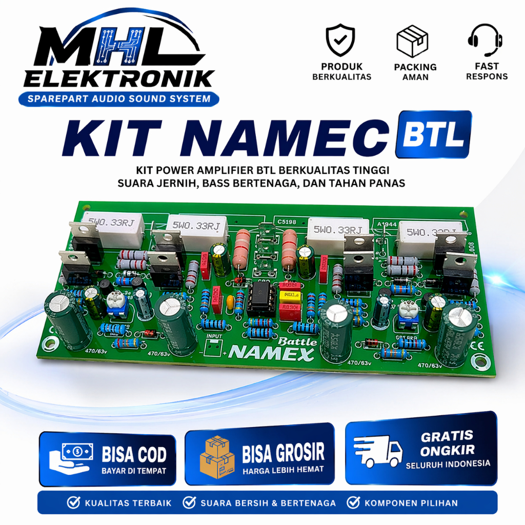 KIT POWER BTL NAMEC KIT POWER AMPLIFIER NAMEX BTL