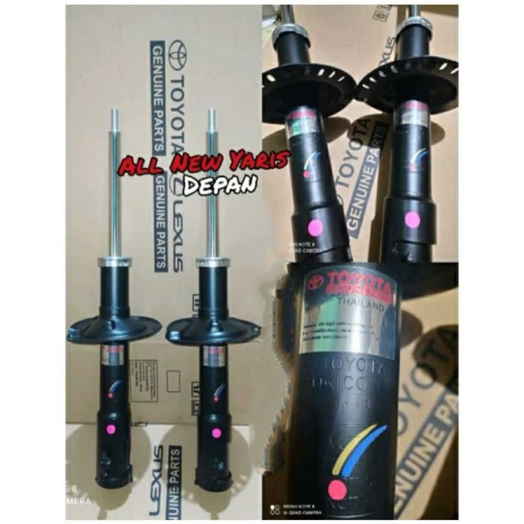 Shockbreaker shock breaker Toyota New Yaris depan original tahun 2015 2018 2017 2018