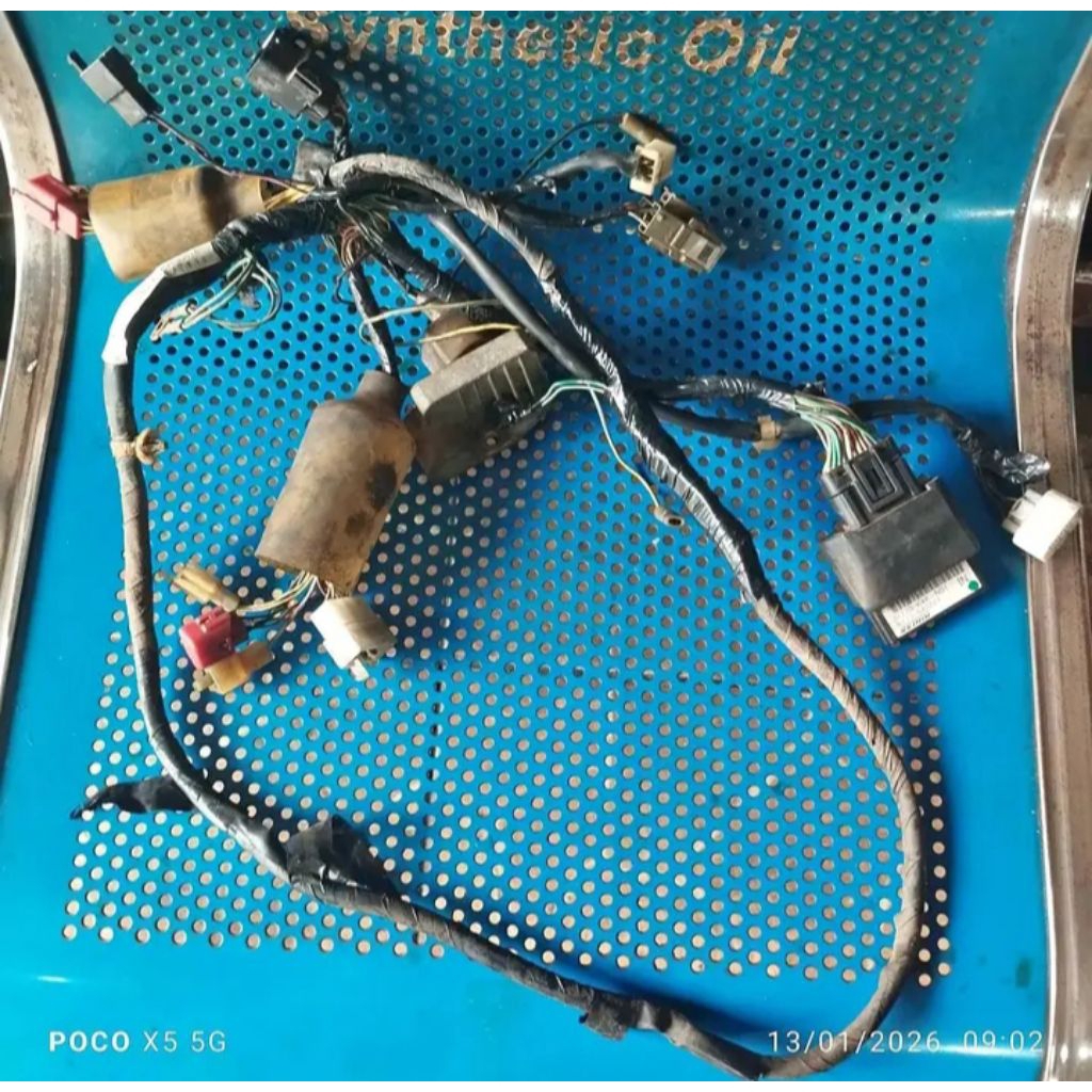 Kabel body fullset CDI ECU kiprok siap pasang motor Honda Beat fi Scoopy fi Vario fi Spacy original 
