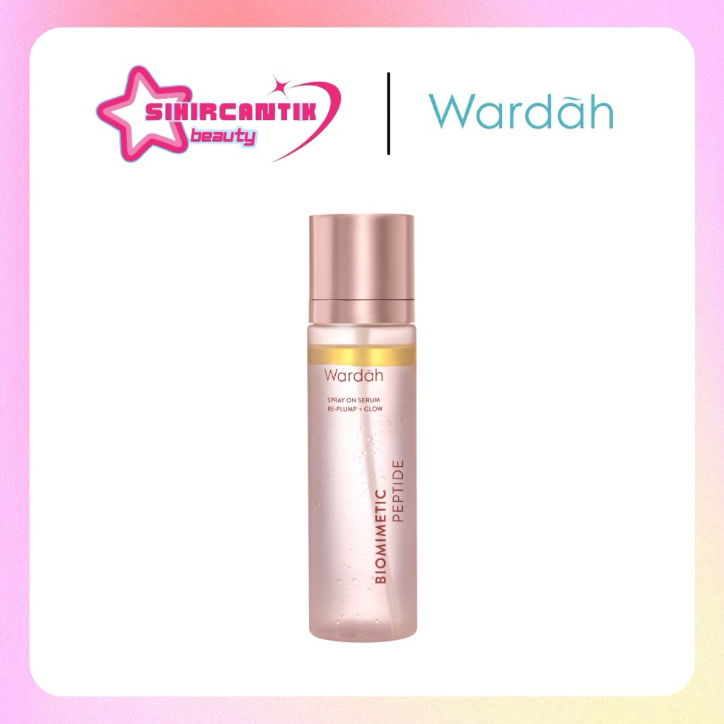WARDAH Serum Spray - Instant Glowing First Spray Serum - Spray On Serum 105 ml - Kulit lebih glowing