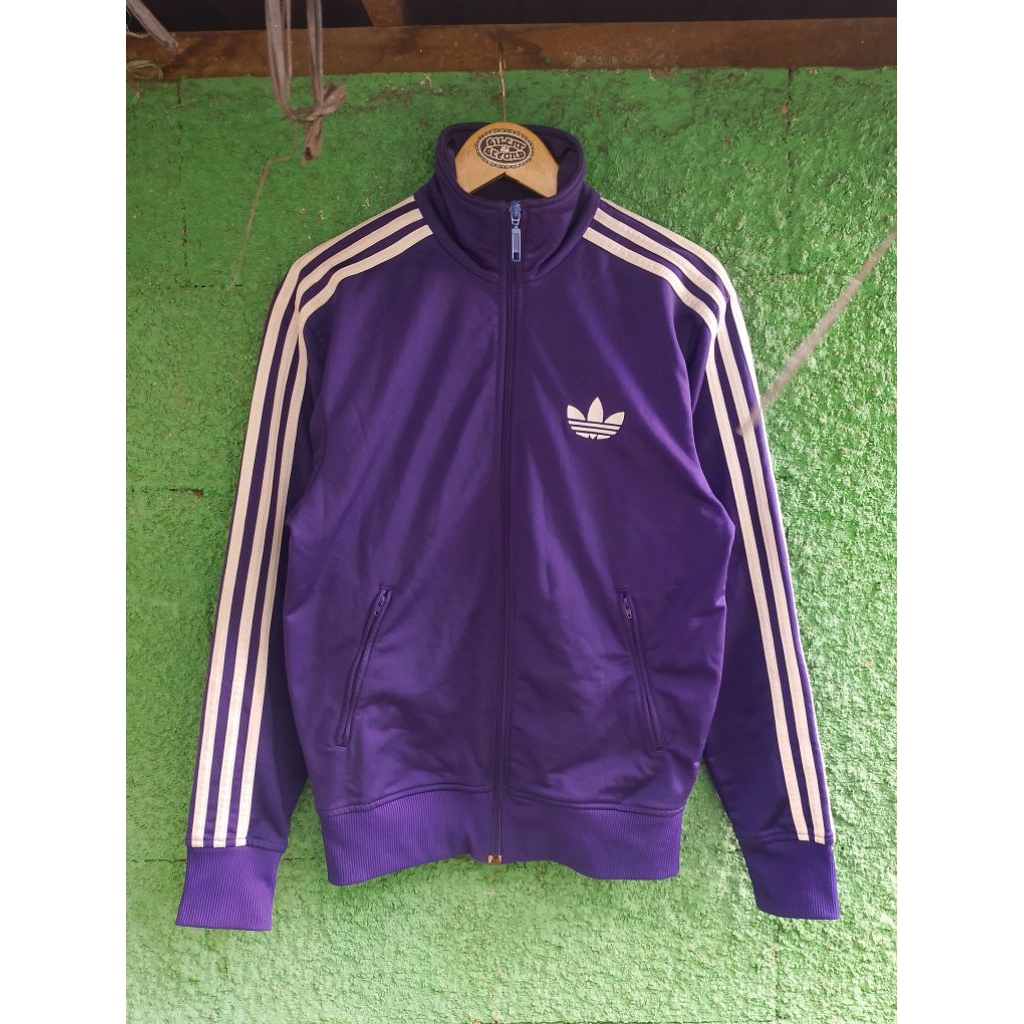 tracktop adidas firebird purple