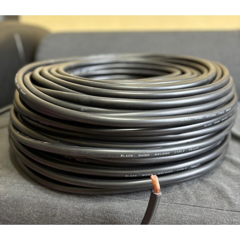 PAKET Kabel Las 25mm Rhino Welding Cable Kabel Las Listrik Meteran
