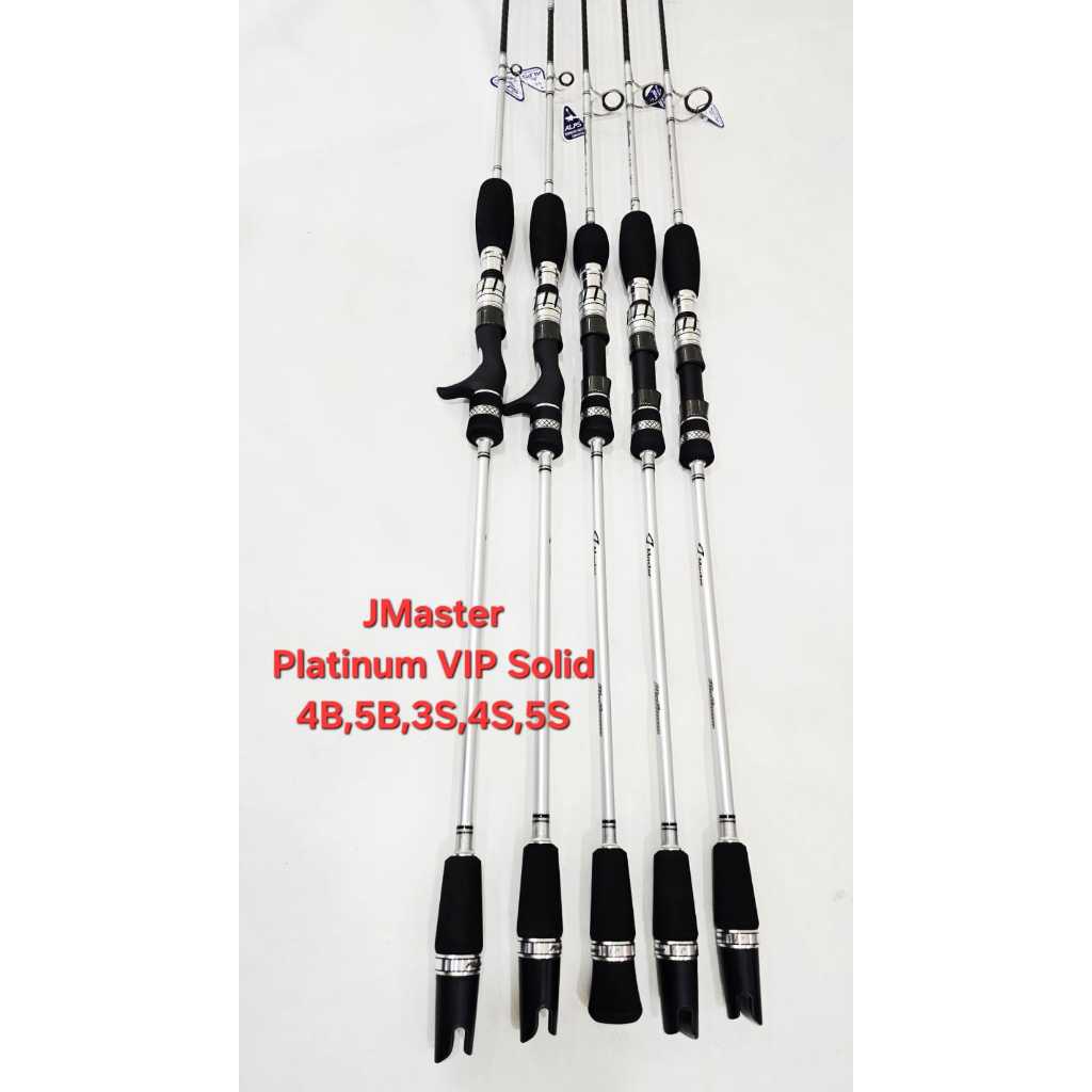 Joran Jigging Master Platinum VIP Solid Jigging Rod Spinning Baitcasting