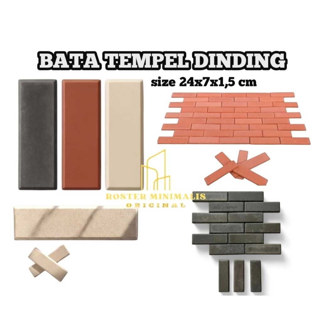 bata tempel dinding/bata tempel beton/bata tempel bevel/bata tempel merah/bata dinding