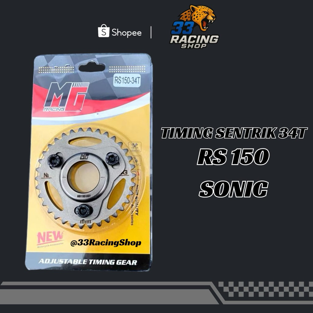 TIMING SENTRIK 34T RS150 SONIC ORIGINAL MG RACING