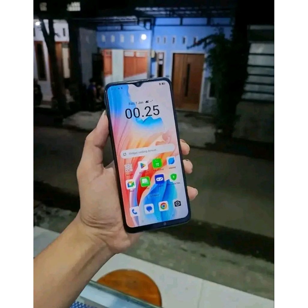Oppo a18 ram 4+4 128 Helio g85 nominus original second