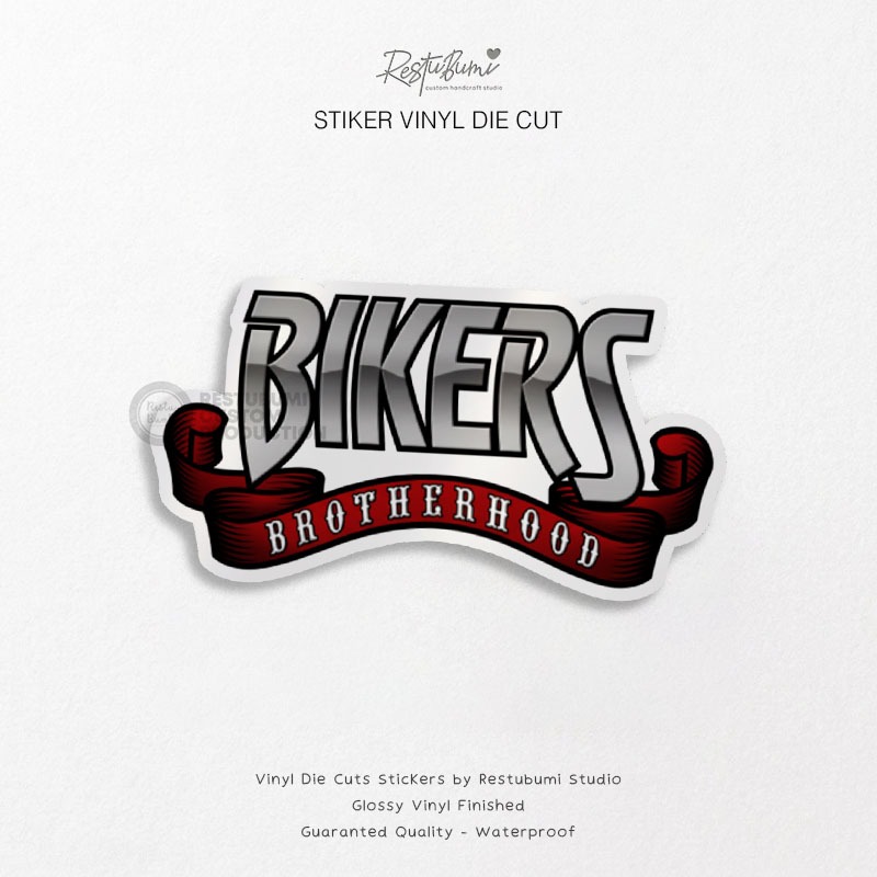 Stiker Bikers Brotherhood