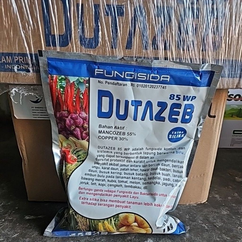 Fungisida Kontak DUTAZEB 85WP 1kg - Kontak, Sistemik, Efektif untuk Banyak Tanaman